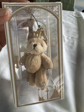Key Chain Teddy Bear “ma chere Cosette” In Box Paris